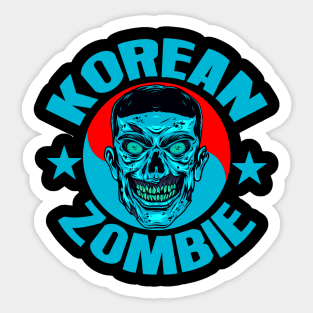 The Korean Zombie Sticker